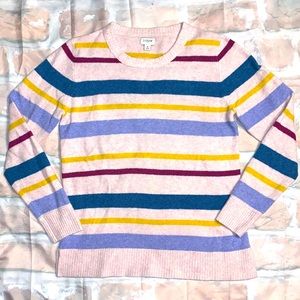 J Crew Striped Sweater
